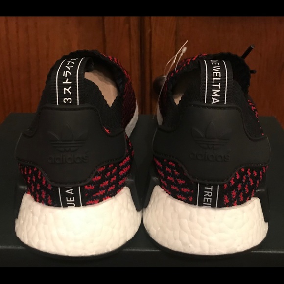 Adidas NMD R1 STLT Boost PK Primeknit NEW Mens 10 - Picture 4 of 7